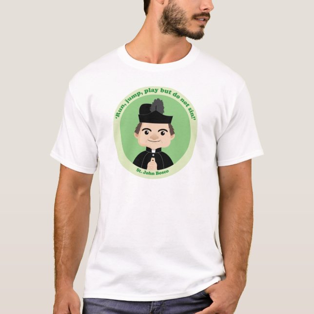 St John Bosco Tee Shirt (Framsida)