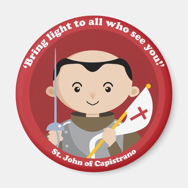 St. John Capistrano Magnet (Framsidan)