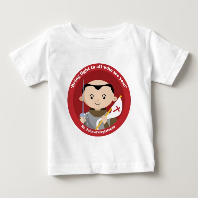 St. John Capistrano Tee Shirt (Framsida)