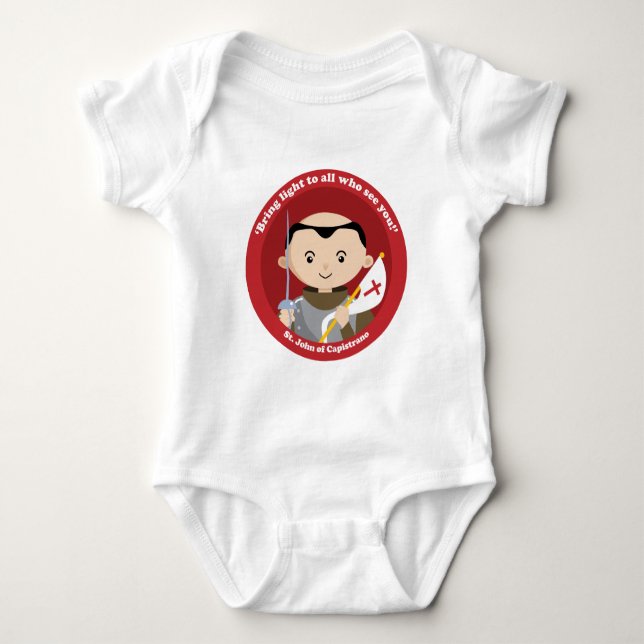 St. John Capistrano Tee Shirt (Framsida)