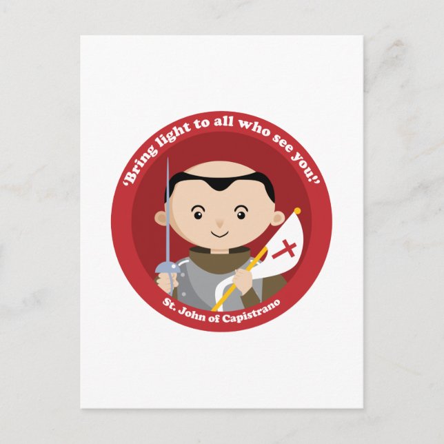 St. John Capistrano Vykort (Framsida)