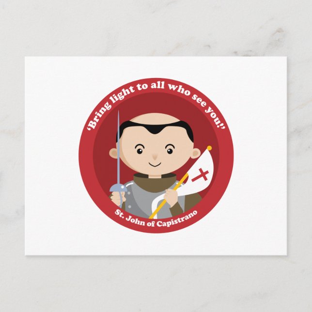 St. John Capistrano Vykort (Framsida)