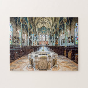 St. John Cathedral Interior Savannah Puzzle Pussel