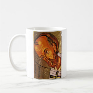 St John Chrysostom ortodox symbolsmugg Kaffemugg