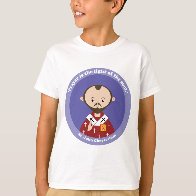 St. John Chrysostom Tee Shirt (Framsida)