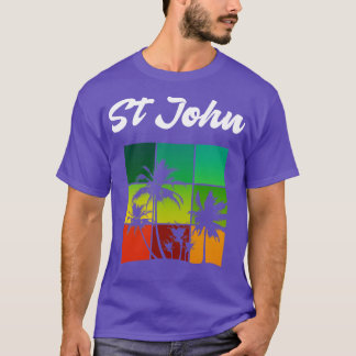 St John Coola Virgin Islands Vacation Souvenir T Shirt