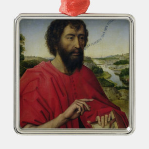 St John de baptistiska 2na Julgransprydnad Metall