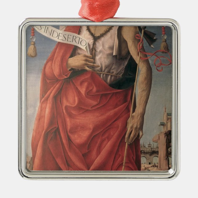 St John de baptistiska 2na Julgransprydnad Metall (Framsidan)