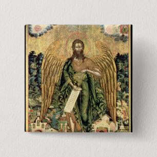 St John det baptistiskt, ängel av vildmarken Knapp
