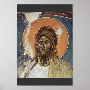St John det baptistiskt av Meister Von Gracanica Poster