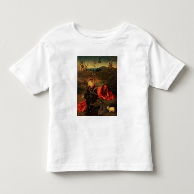 St John det baptistiskt i meditation Tee (Framsida)