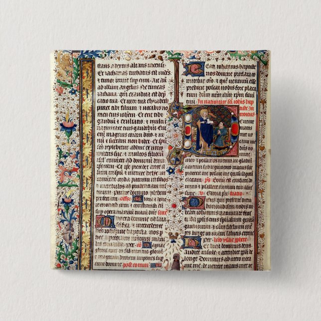 St John det baptistiskt Knapp (Framsida)