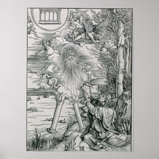 St. John Devoring the Bok Poster (Framsidan)