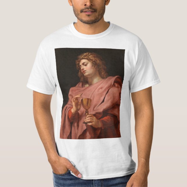 St. John Evangelist Peter Paul Rubens T Shirt (Framsida)