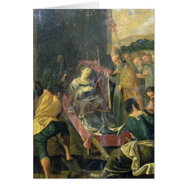 St John evangelisten Hälsningskort (Framsidan)