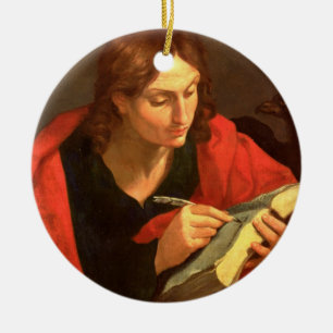 St John evangelisten Julgransprydnad Keramik
