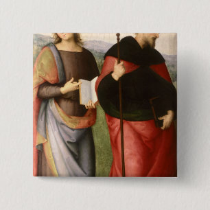 St John evangelisten och St Augustine av Knapp