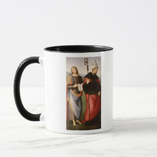 St John evangelisten och St Augustine av Mugg