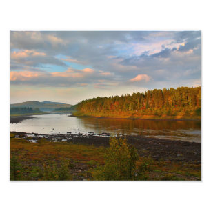 St John flod på det smala mätinstrumentet i St Fototryck