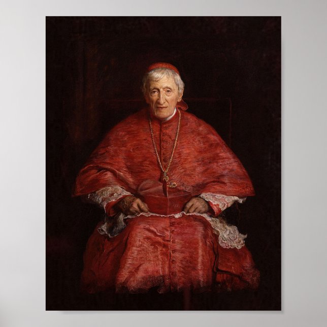 St John Henry Newman Catholic Saint Everett Poster (Framsidan)