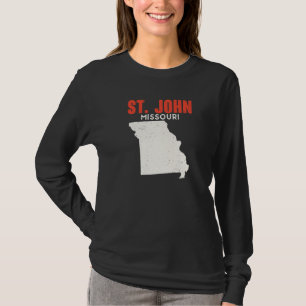 St John Missouri USA Stat Amerika Resa Missouri T Shirt