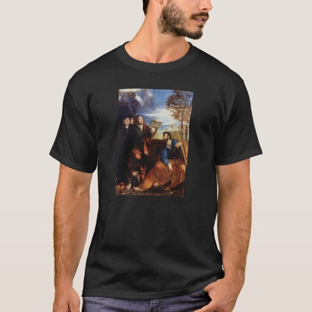 St John och St Bartholomew (höger) från Dosso Doss T Shirt (Framsida)