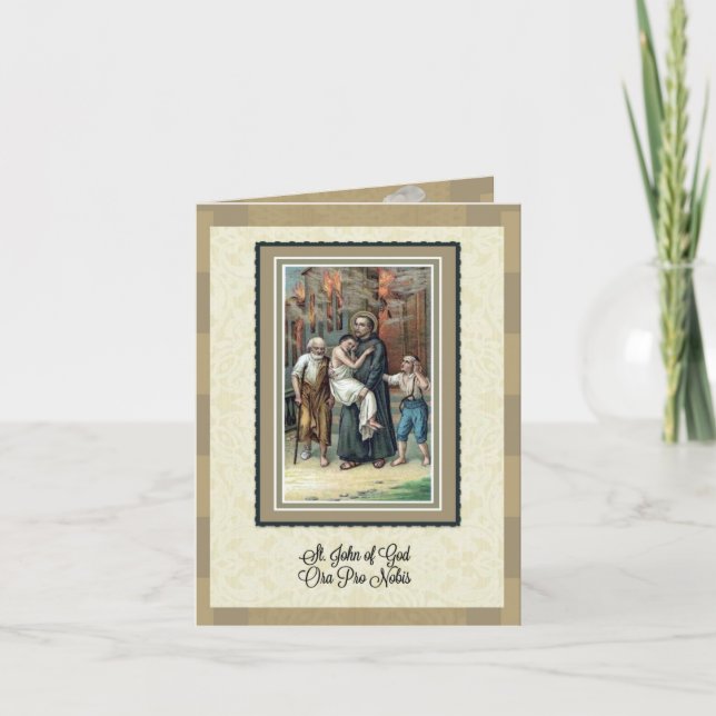 St. John of God Prästvigningsjubileumskort Kort (Framsida)