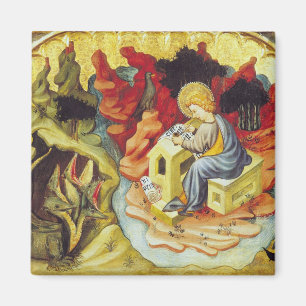 St John på Patmos Magnet