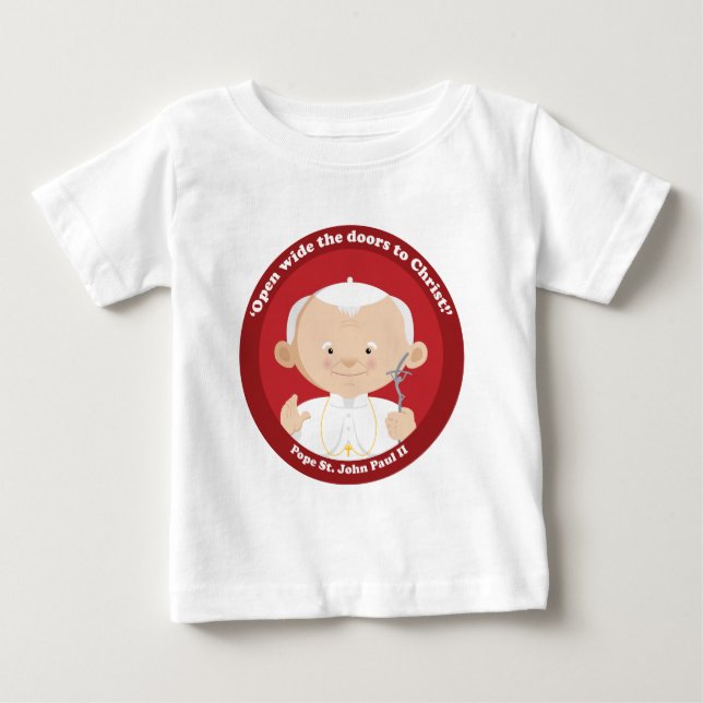 St John Paul II T-shirt (Framsida)