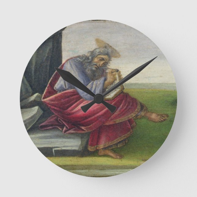 St John prästen på Patmos, handstil boken Rund Klocka (Framsida)