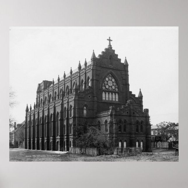 St. John:s romersk-katolska katedral Poster (Framsidan)