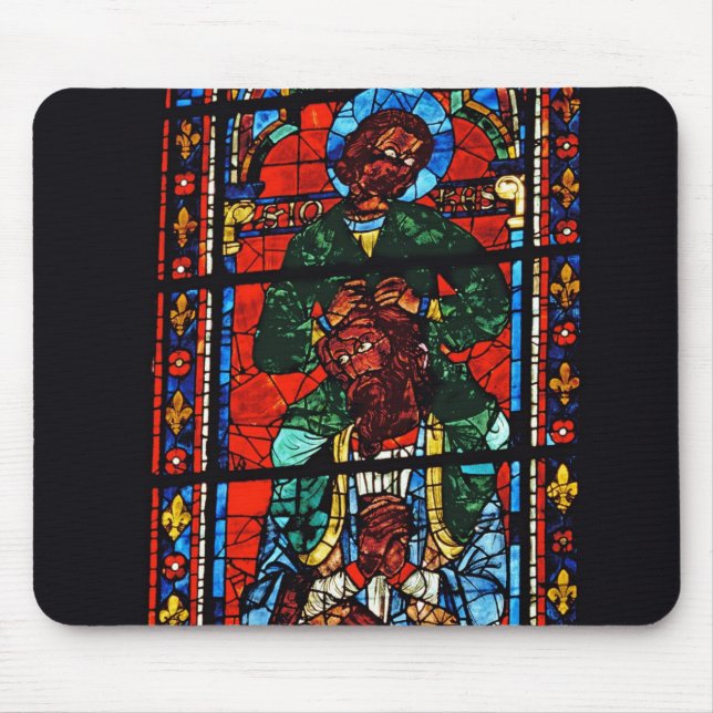 St John som rida för Evangelist knuffar av Ez Musmatta (Framsidan)