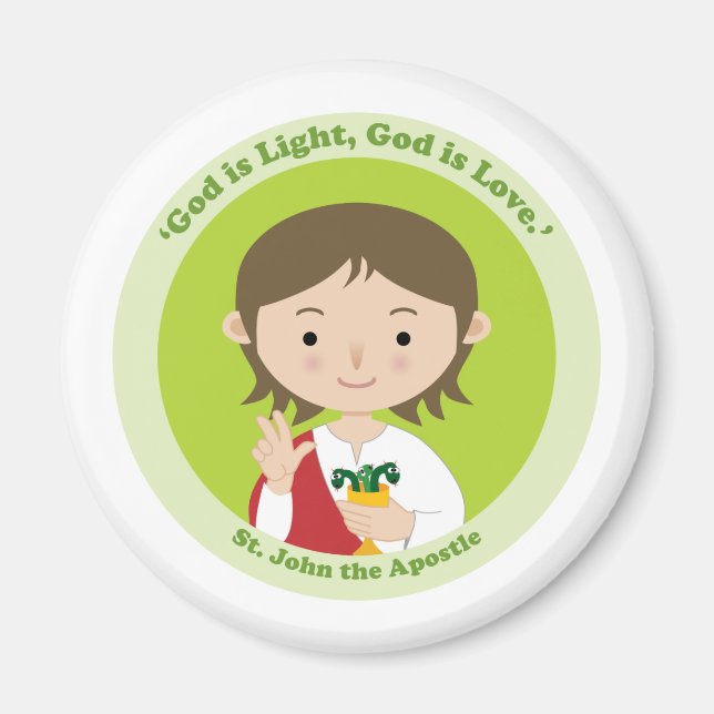 St. John the Apostle Magnet (Framsidan)