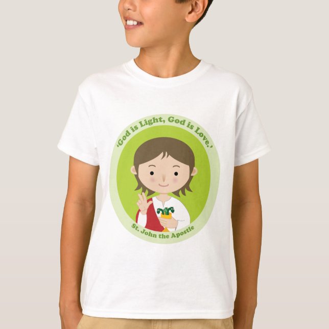 St. John the Apostle Tee Shirt (Framsida)