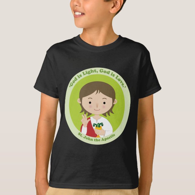 St. John the Apostle Tee Shirt (Framsida)