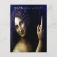 St John the Baptist by Leonardo da Vinci's
