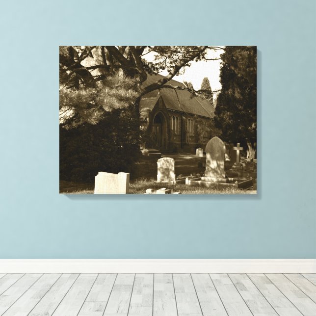 St John the Baptist-kyrkan, Rogerstone Canvastryck (Insitu (trägolv))