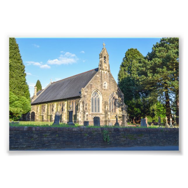 St John the Baptist-kyrkan, Rogerstone Fototryck (Framsidan)