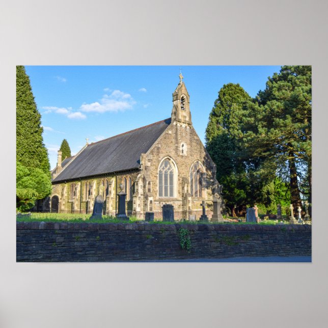 St John the Baptist-kyrkan, Rogerstone Poster (Framsidan)