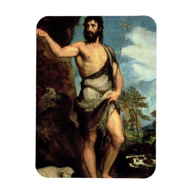 St. John the Baptist Magnet (Vertikal)