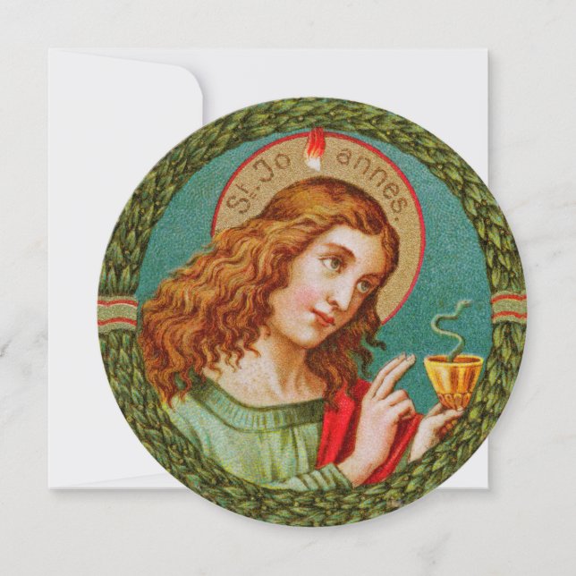 St. John the Divine (JMAS 06) Blank Greeting Card (Framsida)