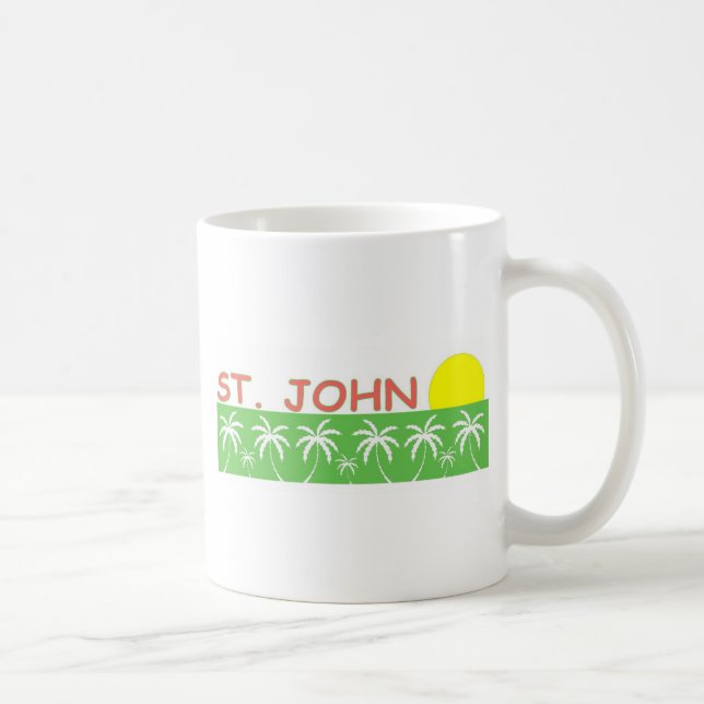 St John US Virgin Islands Kaffemugg (Höger)