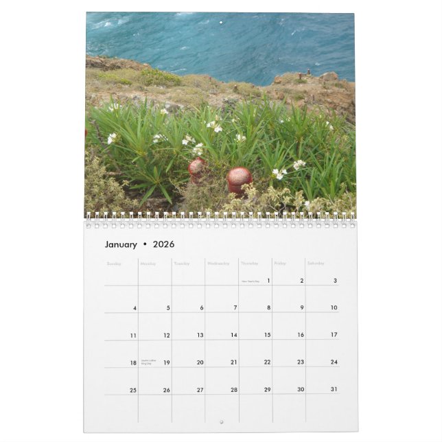 St John USVI Kalender (Jan 2026)