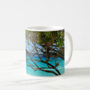 St John USVI kanelbrun fjärdmugg Kaffemugg