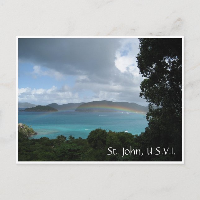 St. John, USVI Vykort (Framsida)