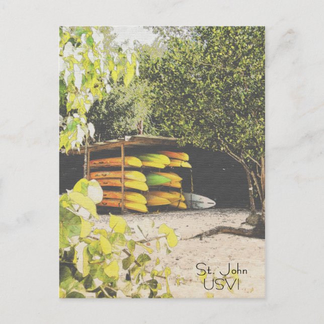 St. John USVI Vykort (Framsida)