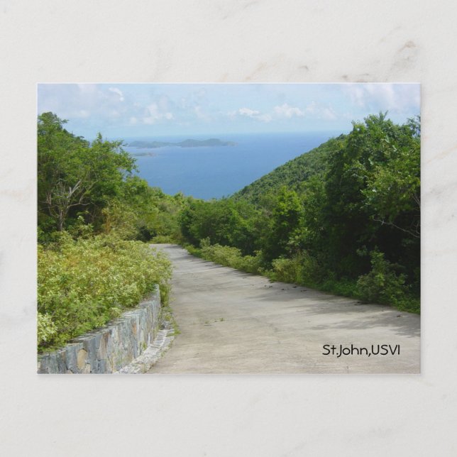 St.John,USVI Vykort (Framsida)