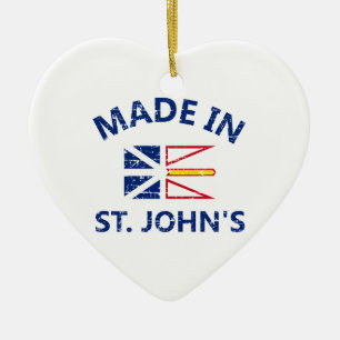 St John vapensköld Julgransprydnad Keramik