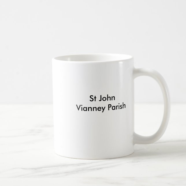St John Vianney församlingmugg Kaffemugg (Höger)