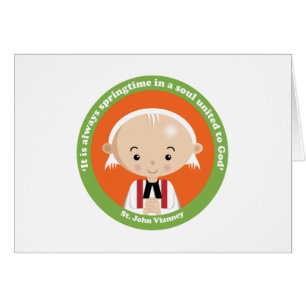 St John Vianney Hälsningskort